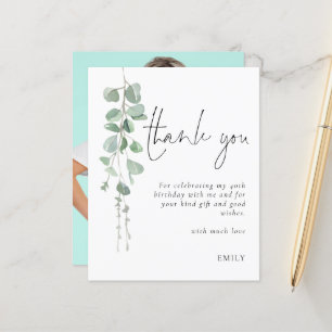 Budget Eucalyptus Foto 40e verjaardag Dank u