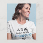 Budget Eucalyptus Foto 60e verjaardag Dank u (Achterkant)