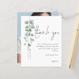 Budget Eucalyptus Foto 60e verjaardag Dank u