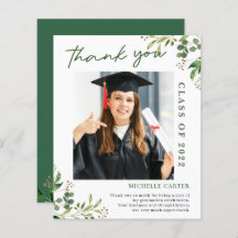 Budget Eucalyptus Foto Afstuderen Dank u