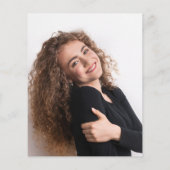 Budget Eucalyptus Foto Afstuderen Dank u (Achterkant)