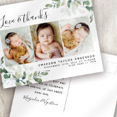 Budget Eucalyptus Foto Baby Hartelijk dank Briefka