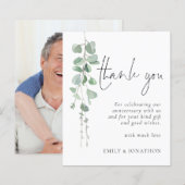 Budget Eucalyptus Foto Jubileum Dank u (Voorkant / Achterkant)