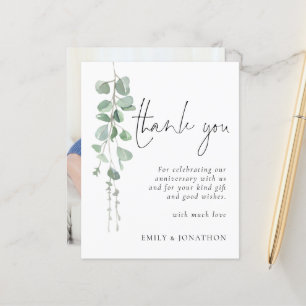 Budget Eucalyptus Foto Jubileum Dank u