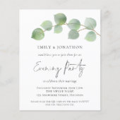 BUDGET Eucalyptus Foto QR Weddenschap (Voorkant)