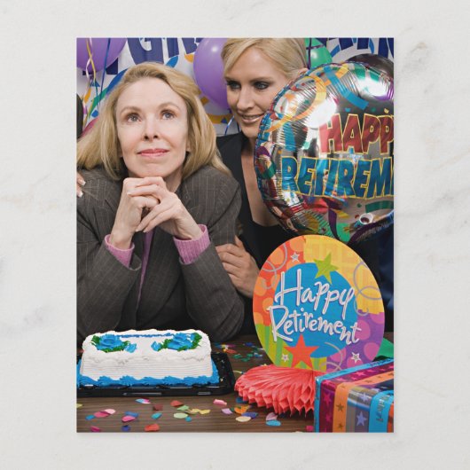 Budget Eucalyptus Foto Retirement Party Hartelijk  (Achterkant)