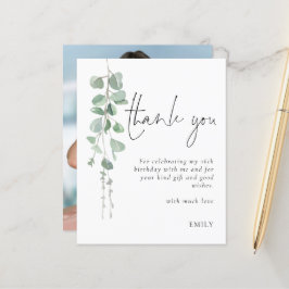 Budget Eucalyptus Foto Sweet Sixteen Dank u