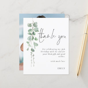 Budget Eucalyptus Foto Sweet Sixteen Dank u