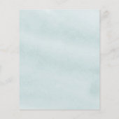 Budget Eucalyptus Foto Verloving Aankondiging (Achterkant)