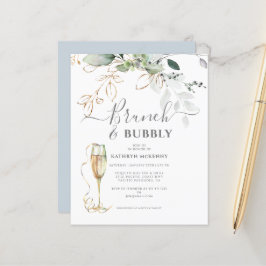 Budget Eucalyptus Gold Dusty Blue Vrijgezellenfees