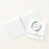 BUDGET Eucalyptus Gold Wreated Weddenbook Notitieboek (Binnen)