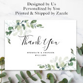 BUDGET Eucalyptus Green Foliage Weddenschap Hartel Notitiekaartje