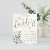 Budget Eucalyptus Green & Gold Weddenation (Staand voorkant)