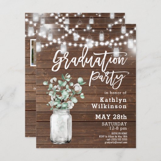 BUDGET Eucalyptus Greenery 3 Foto Afstudeerder Uit (Voorkant / Achterkant)