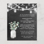 BUDGET Eucalyptus Greenery AFSTUDEERDER Party - Ui (Achterkant)