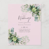 BUDGET Eucalyptus Greenery Foliage Weddenschap (Voorkant)