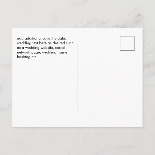 BUDGET Eucalyptus Greenery Foliage Weddenschap Briefkaart (Achterkant)