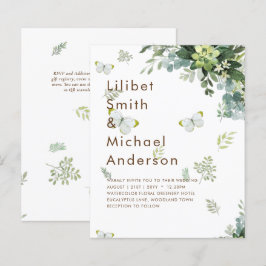 BUDGET Eucalyptus Greenery Leaf Botanical Wedding