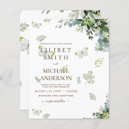 BUDGET Eucalyptus Greenery Leaf Botanical Wedding