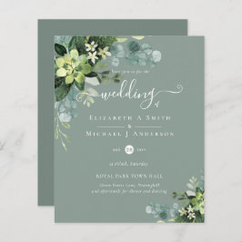 BUDGET Eucalyptus greenery Wedding