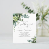 BUDGET Eucalyptus greenery Wedding (Staand voorkant)