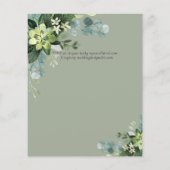 BUDGET Eucalyptus greenery Wedding (Achterkant)