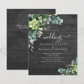 BUDGET Eucalyptus Greenery Wedding (Voorkant / Achterkant)