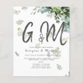 BUDGET Eucalyptus Groene Blad Botanische Trouwdag (Voorkant)