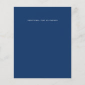 Budget Eucalyptus Groene Bladeren Trouw Uitnodigin (Achterkant)