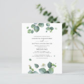 Budget Eucalyptus Groene Botanische Trouwdag (Staand voorkant)