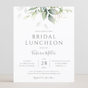 Budget Eucalyptus Groene Bruiloftslunch