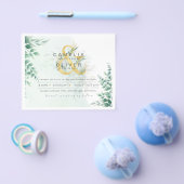 BUDGET Eucalyptus Groene Gebieden Gouden Huwelijk  Flyer (Enkel)