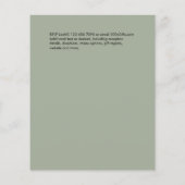 BUDGET Eucalyptus groene huwelijksbeplanting (Achterkant)