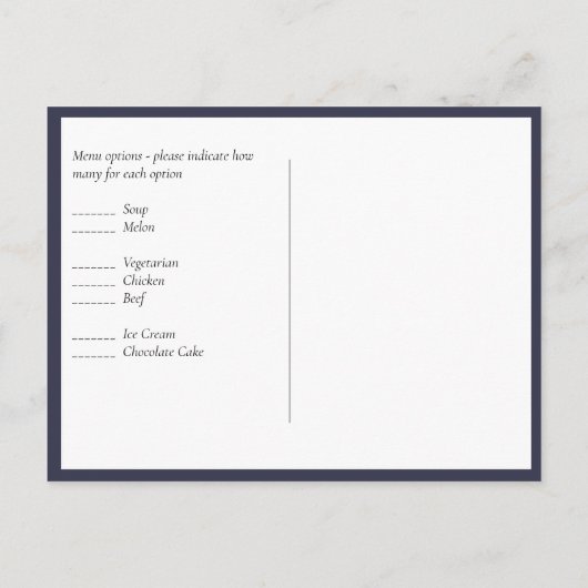 BUDGET Eucalyptus groene huwelijksfoliage Postca Briefkaart (Achterkant)