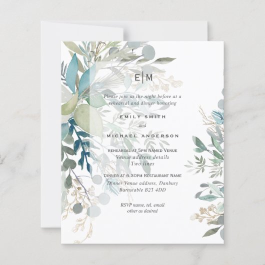 BUDGET Eucalyptus Groene Proefhuwelijksdiner Uitno (Voorkant)