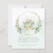 BUDGET Eucalyptus Groene Tuintjes Gouden Bruiloft (Voorkant)