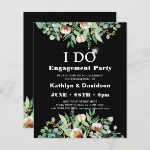 BUDGET Eucalyptus I DO Engagement Party Investisse