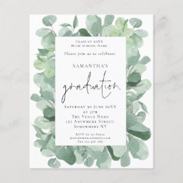 Budget Eucalyptus Lijst Foto Afstudeerder Partij U