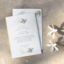 budget Eucalyptus moderne minimale elegante bruilo