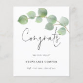 Budget Eucalyptus Photo 2023 Congrats Afstuderen (Voorkant)