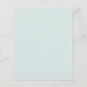 Budget Eucalyptus Powder Blue Gold sparen de datum (Achterkant)
