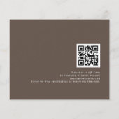 Budget Eucalyptus QR Code Earth toon sparen de dat (Achterkant)