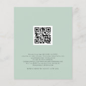 BUDGET Eucalyptus QR Code Weddenschap (Achterkant)