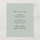 Budget Eucalyptus Sage - Aankondiging nieuw adres (Achterkant)