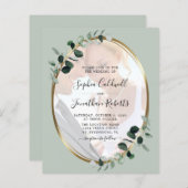 Budget Eucalyptus Sage Foto Weddenschap (Voorkant / Achterkant)