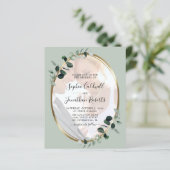 Budget Eucalyptus Sage Foto Weddenschap (Staand voorkant)