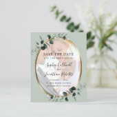 Budget Eucalyptus Sage Foto Weddenschap Opslaan Da (Staand voorkant)