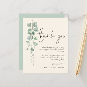 Budget Eucalyptus Sage Ivory Hartelijk dank