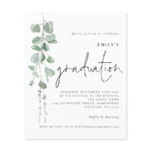 Budget Eucalyptus Script 2024 Afstuderen Invite
