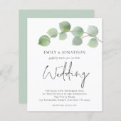 BUDGET Eucalyptus Script Weddenschap (Voorkant / Achterkant)